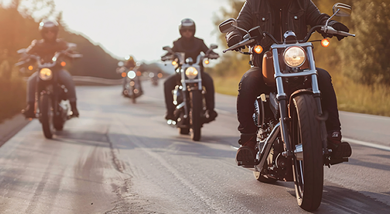 Les règles à respecter pour rouler en groupe à moto